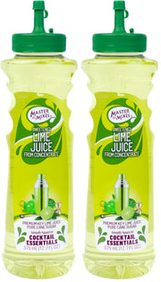 Cocktail Essentials Sweetened Lime Juice by MASTER OF MIXES – 12.7 Fl Oz (Pack of 2), No Color, Pack of 2
