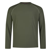 Mens SulTrac Long Sleeve Cycling Tee Thyme by Endura – XX-Large, Polyester, Thyme, Model MSultracLSTee1.0