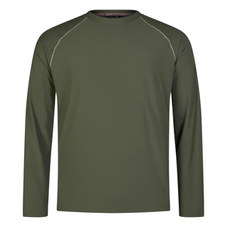 Mens SulTrac Long Sleeve Cycling Tee Thyme by Endura – XX-Large, Polyester, Thyme, Model MSultracLSTee1.0