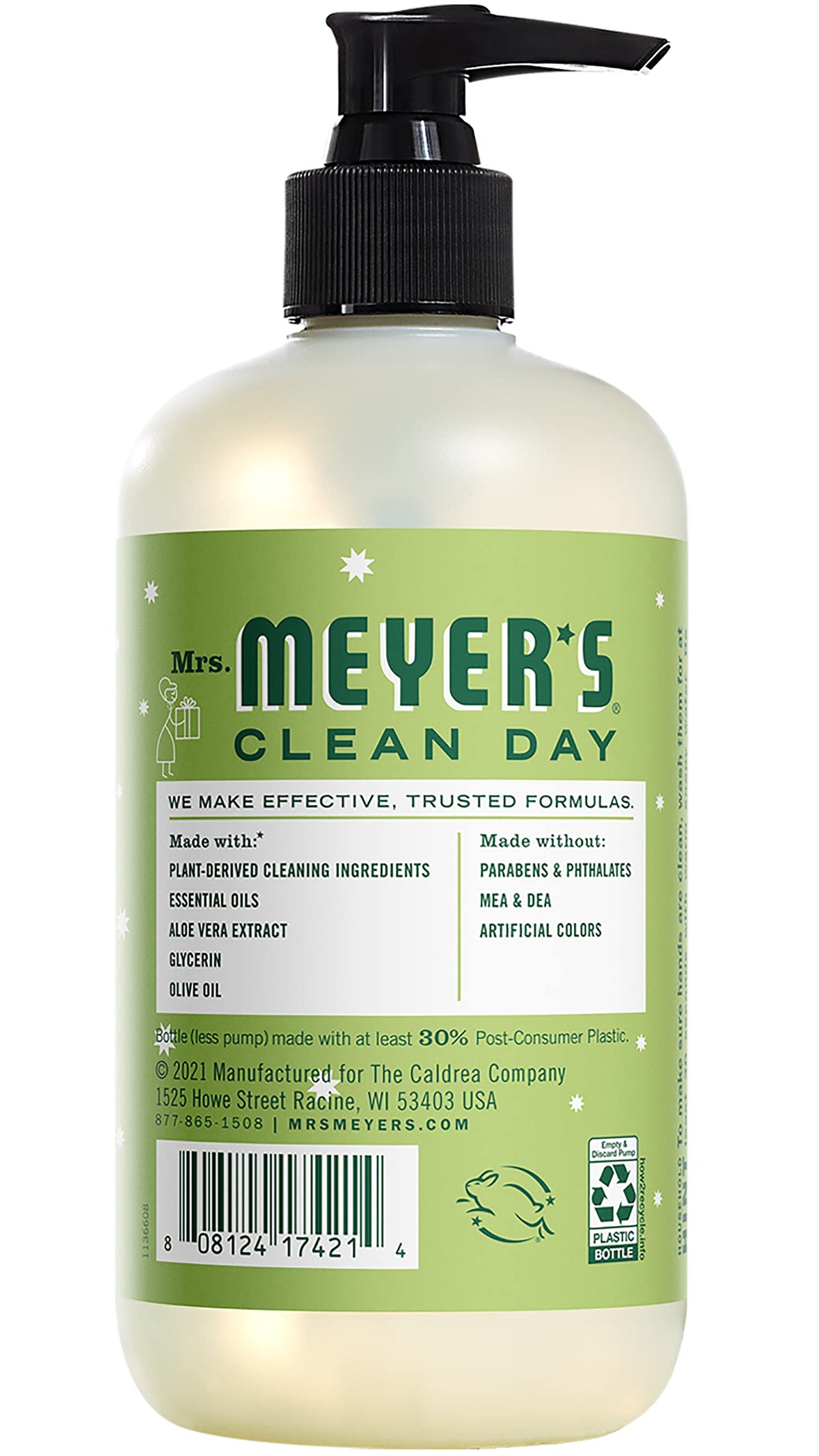 Mrs. MEYER'S 12.5 Ounce (Pack of 2) / Pine / 2 Hand Wash