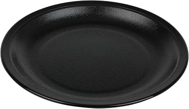 Cambro 55CWNR110 Dinnerware Plate Narrow Rim 5 1/2" Black Case of 48