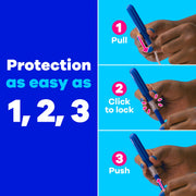Compact Pearl Tampons Multipack by Tampax – Regular/Super, Rayon, Model P_16564