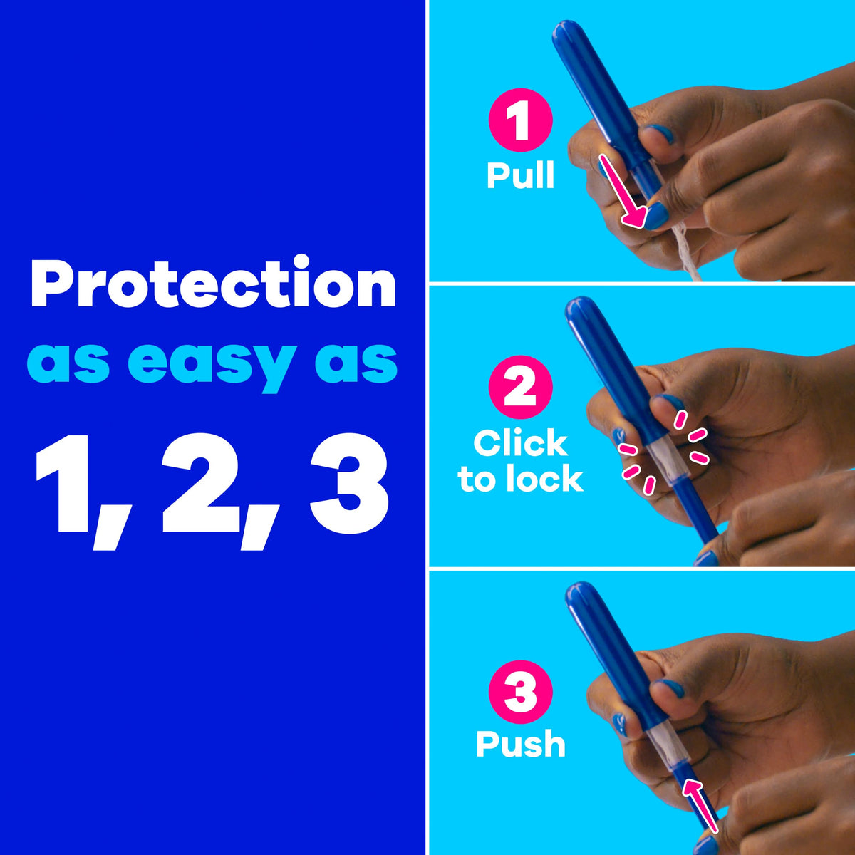 Compact Pearl Tampons Multipack by Tampax – Regular/Super, Rayon, Model P_16564