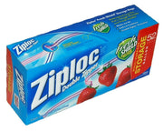 Double Zipper Storage Bags - Gallon by Ziploc – 52 count, 52.0 quarts, clear