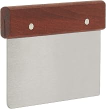 American Metalcraft DS6704 Dough Cutters and Scrapers, 4.3" Length x 6" Width, Silver