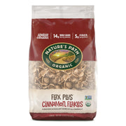 Nature's Path Flax Plus Cinnamon Flakes / 32 Ounce (Pack of 6) / 1 Cold Cereal