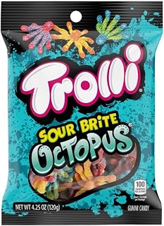 Trolli Sour Brite Crawlers (4 oz Bags) (Pack of 3)