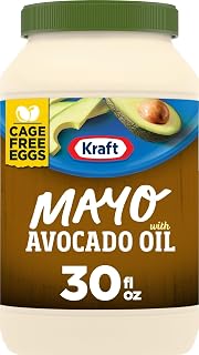 Kraft Mayonnaise, Mayo with Avocado Oil, 30 fl oz Jar