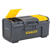 Tool Box by STANLEY – 19", Plastic, Black, Yellow, Model STST19410