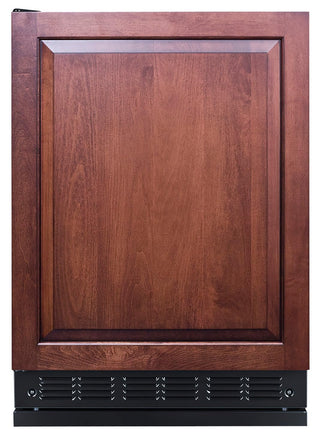 Summit FF708D 24” Wide Under Counter Refrigerator 5.1 cu.ft. with Panel-Ready Door (Panel Not Included) Automatic Defrost Operation by Summit Appliance – 5.1 cubic_feet