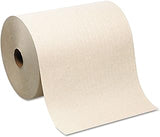 Georgia Pacific 26480 Hardwound Roll Paper Towel, Nonperforated, 7.87 x 1000ft, Brown, 6 Rolls/CT