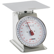 Winco 10 Pound / 8" / White, Steel Scales