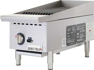 Winco 12" Charbroiler, Natural Gas, Radiant