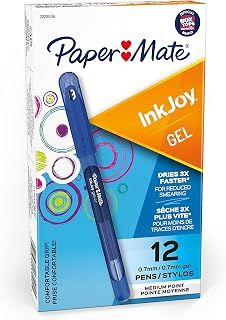 Paper Mate InkJoy Gel Pens Medium Point (0.7mm) Capped, 14 Count, Assorted Colors (2023009)