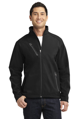 Welded Soft Shell Jacket by Port Authority – X-Large, Polyester, Black, Model SNM-912885
