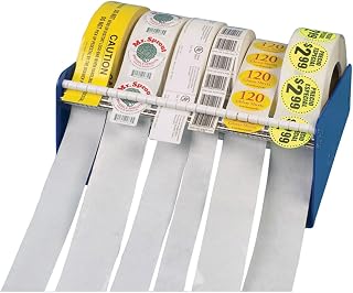 Polar Tech 1336 MDL Series Bench Top Durable Metal Label Dispenser, 3-1/2" Width