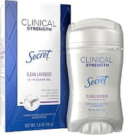 Secret Clinical Strength Clear Gel Antiperspirant & Deodorant,1.60 oz