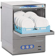 Eurodib Deluxe High-Temp Rack Undercounter Dishwasher by Lamber – 4.8 gallons, Stainless Steel, Silver, Model DSP4DPS