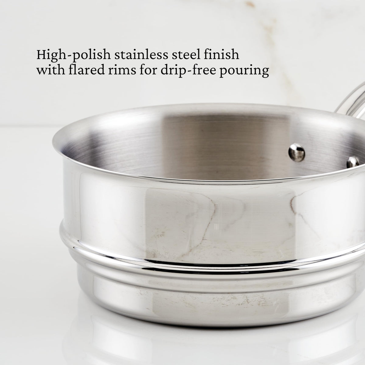 Provisions, 3-Quart Stainless Steel Steamer Insert by Hestan – Steamer Insert, 3 quarts, Stainless Steel, Model 71047