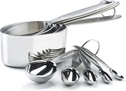 Cuisipro Measuring Cup & Spoon Set SS | Coordinated kitchen tools
