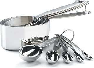 Cuisipro Measuring Cup & Spoon Set SS | Coordinated kitchen tools