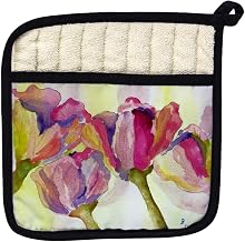 Betsy Drake PT220 Tulips Pot Holder