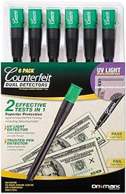 Dri Mark 351UV6 Counterfeit Money Detection System, US dollar