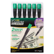 351UV6 Counterfeit Money Detection System by Dri Mark – Plastic, Black/Green, Model DRI-351UV6