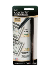Counterfeit Bill Detector Marker Pen by Dri Mark – 1 Pack, Not Appilcable, Black, Model 351B1