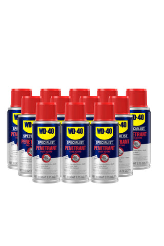 Specialist Penetrant 2.75 OZ [12-Pack] by WD-40 – 12 Pack, Pack of 12, Model WD-40 - 30025 - 12pk