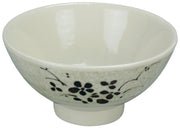 Yanco 10 oz. / 60 / ivory,green Rice Bowls