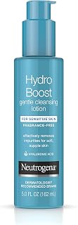 Neutrogena Hydro Boost Gentle Cleansing Lotion 5 Ounce Fragrance-Free (147ml)