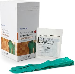 McKesson Perry Performance Plus Disposable Sterile Pair Polychloroprene Surgical Glove Extended Cuff Length