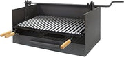 IMEX EL ZORRO 71517-tiroir BBQ with Elevator and Stainless Steel Grille