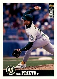 1997 Collector's Choice Baseball Card #186 Ariel Prieto