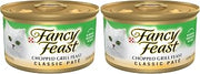 Fancy Feast Purina Chopped Grill Feast Classic Wet Cat Food Pate - 3 oz. Cans (Pack of 48)