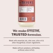 CLEAN DAY Hand Soap by Mrs. MEYER'S – 12.5 Fl Oz (Pack of 1), No Color, Model 346375