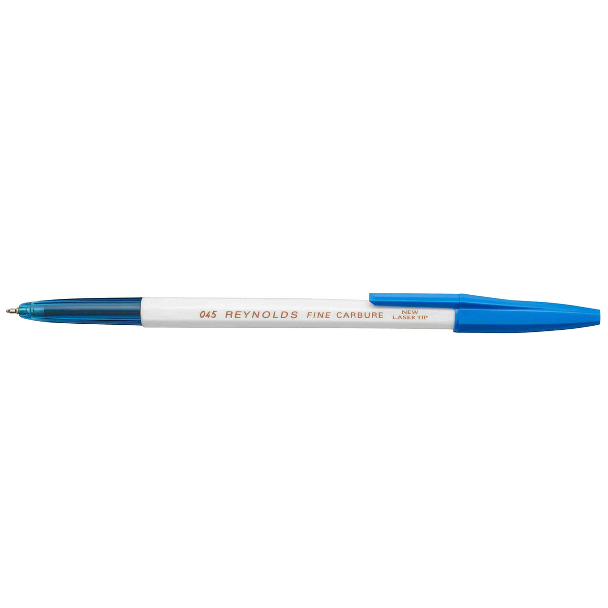 045 Ball Pen # Blue (50 Pcs. / Box) by Reynolds – 1 Count (Pack of 50), Plastic, Blue, Pack of 50, Model 045 - Blue