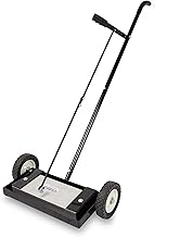 Master Magnetics Magnetic Floor Sweeper with Release - Heavy Duty Push-Type, 14" Sweeping Width, 1 Each, MFSM14RX
