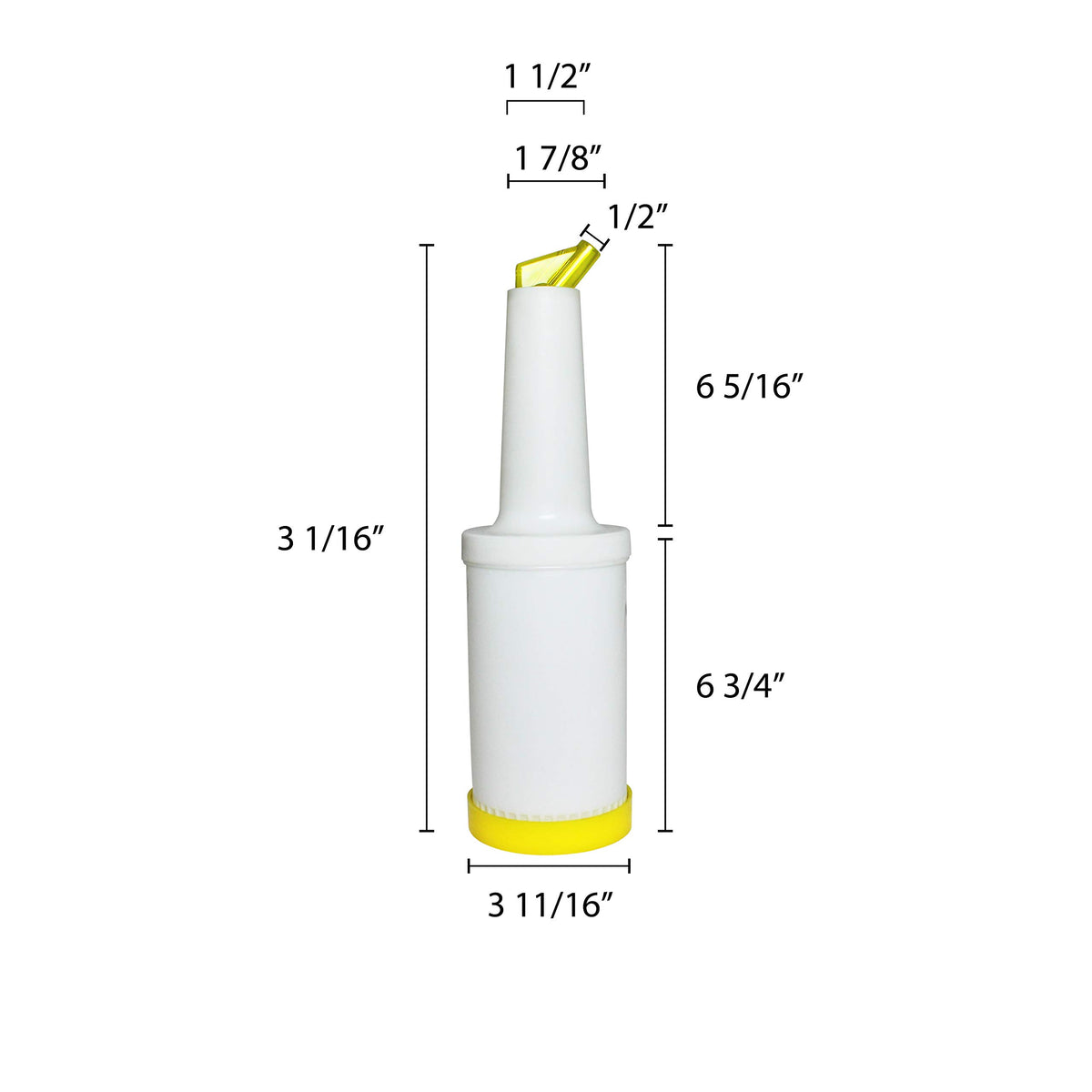 Thunder Group 1 Quart / Yellow / 1 Serveware Accessories