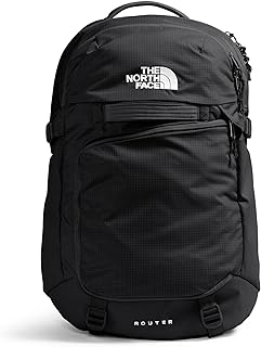 The North Face Router Everyday Laptop Backpack, Blk/Blk-NPF, One Size