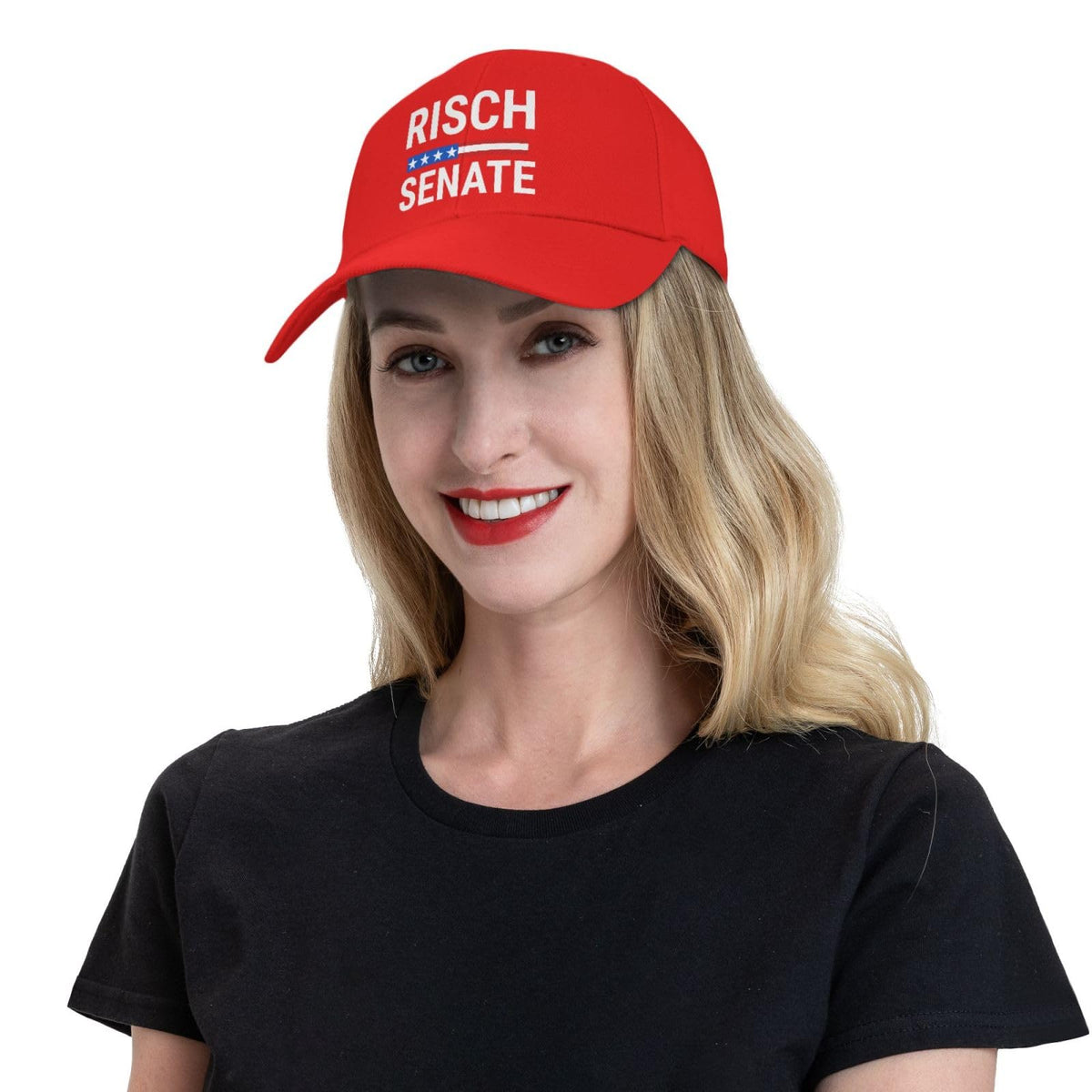 Risch Senate Hat Jim Risch 2026 Idaho hat Baseball Cap Unisex by generic – One Size, Black 03, Model Hat-Gray-48