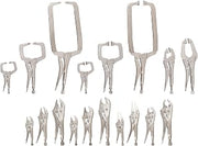 TEKTON Locking Pliers and Clamps Set, 18-Piece| PLK90005