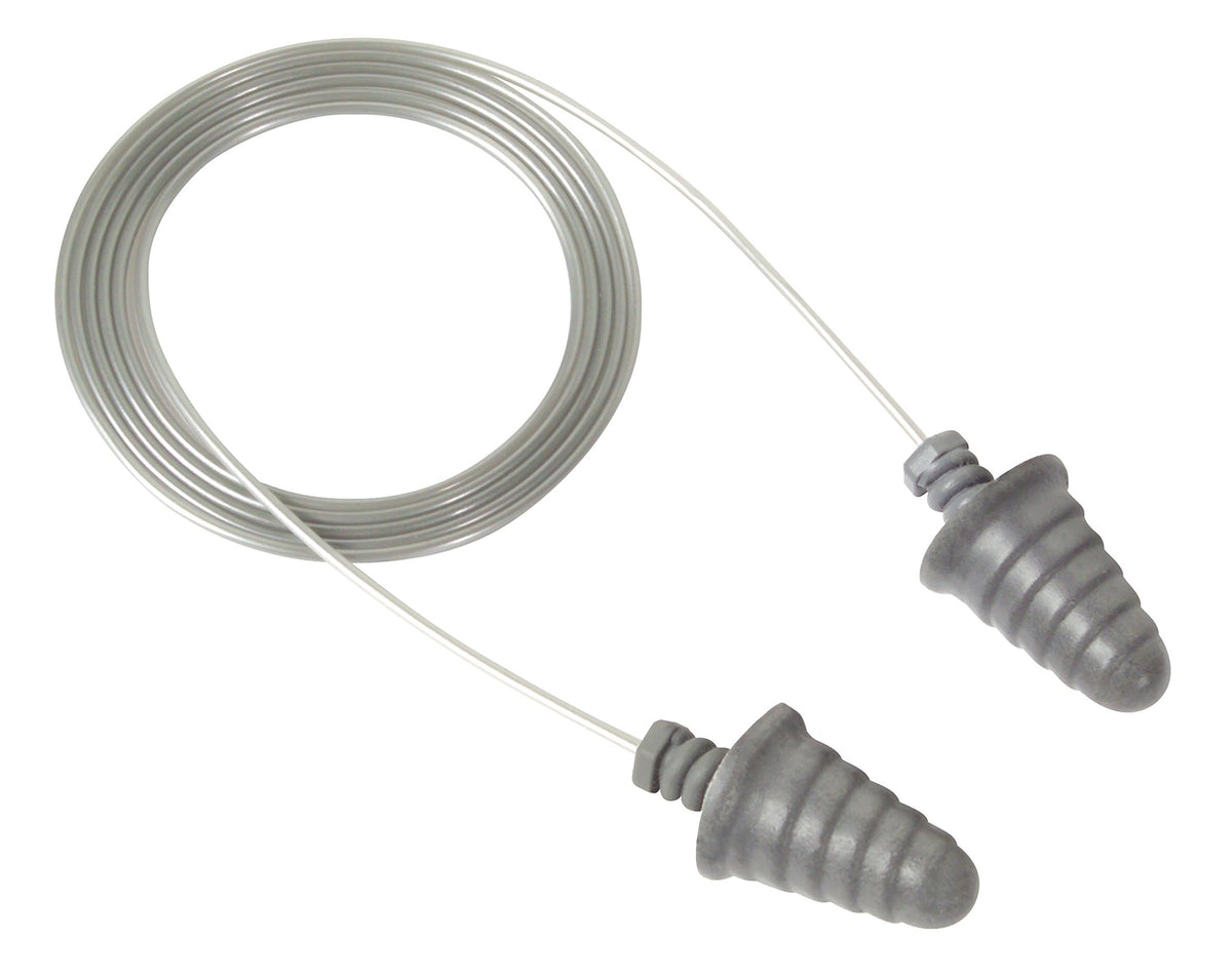 Corded Skull Screws Earplugs Nrr 30Db by 3M – 1 count (Pack of 1), Foam, Silver, Model P1301