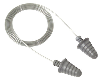 Corded Skull Screws Earplugs Nrr 30Db by 3M – 1 count (Pack of 1), Foam, Silver, Model P1301