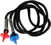 Radians CEPNC-B Custom Molded Earplugs Black Neckcord with Red and Blue Screws, Earplugs not included, Model:RADCEPNCB, Multi, 1 Count (Pack of 1)