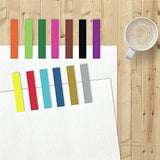 Redi-Tag Small Page Flags - Solid 240/Pkg-13 Assorted Colors