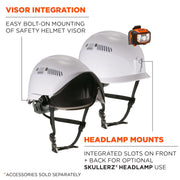 Ergodyne White / OSFM / Safety Helmet - Type 2, Class C Hard Hats
