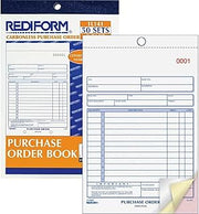 Rediform 3-Part Carbonless Purchase Order Book
