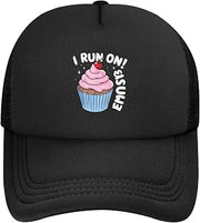 I Run On Emus Hat Trucker Hat for Men Baseball Cap Funny Gifts